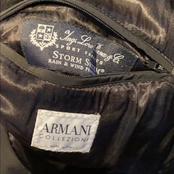 Armani — Windbreaker Fall Jacket - Picture 10 of 10